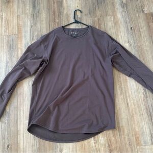 Bylt basics lux  Brown Long Sleeve Shirt xl